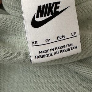 Nike oversized zip hoodie.